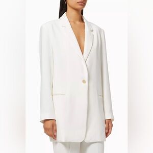 The Frankie Shop Isla Single-Button Blazer